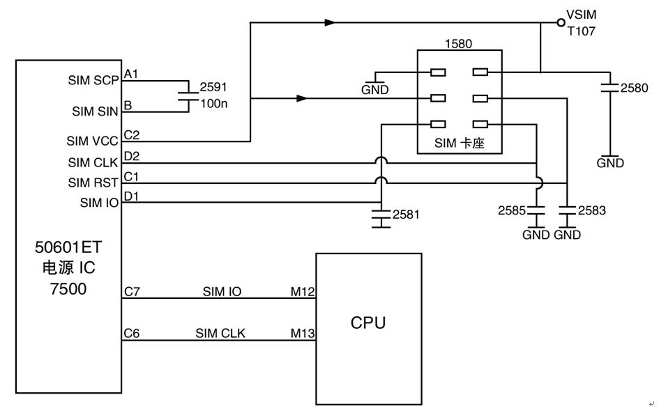 精修汽修电路疑难杂症,sim卡供电短路怎么修