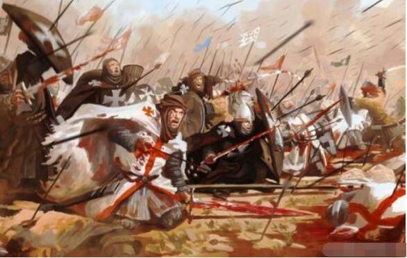 中世纪战争十字军,中世纪十字军全图