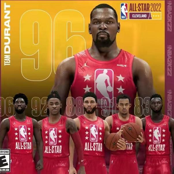 nba全明星凯文杜兰特由谁替补,nba全明星科比詹姆斯杜兰特