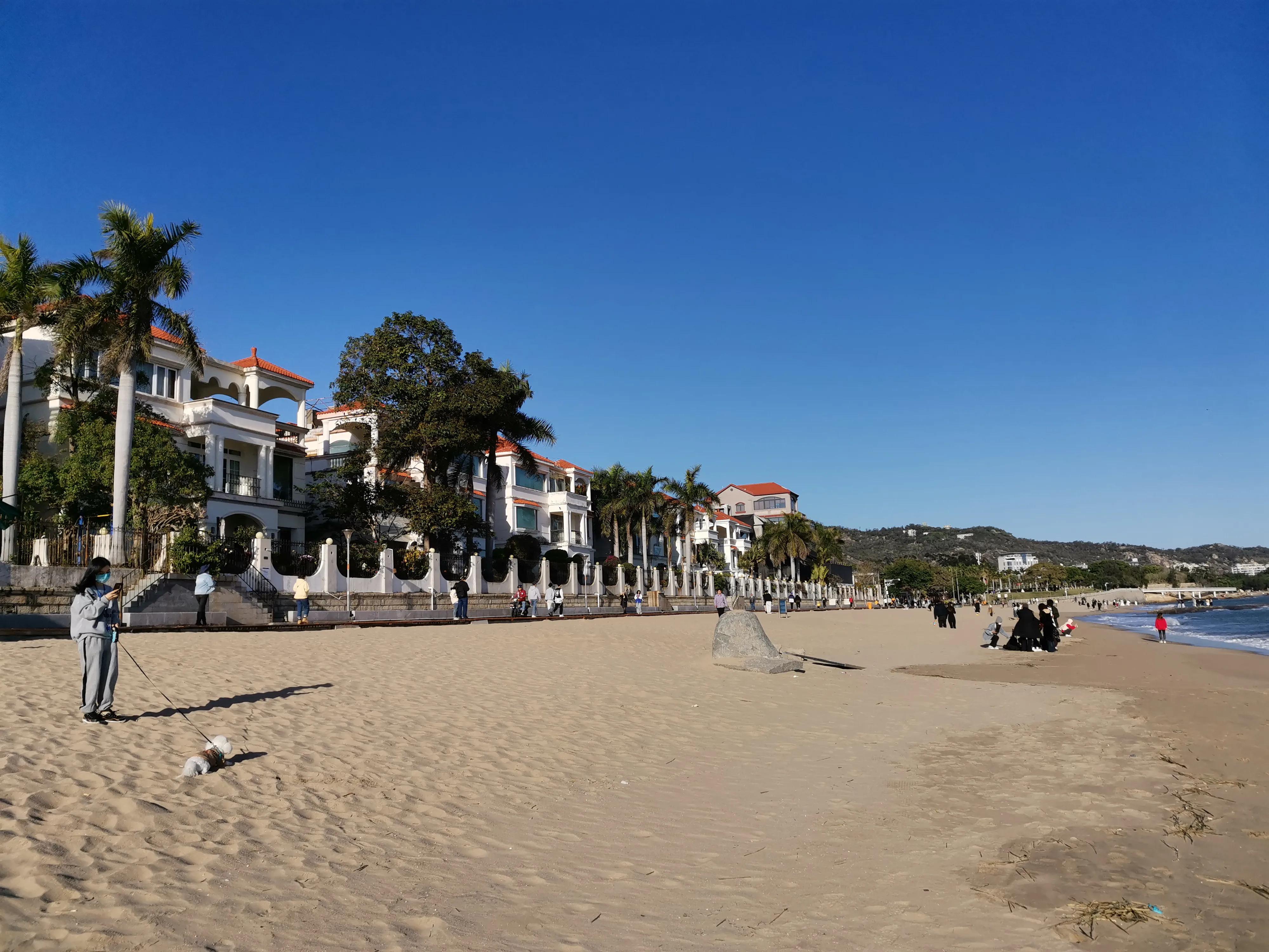 厦门的蓝天白云大海,厦门的海厦门的天空
