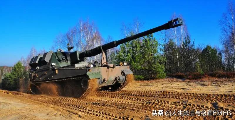 波兰rwgl榴弹炮,波兰达纳自行火炮