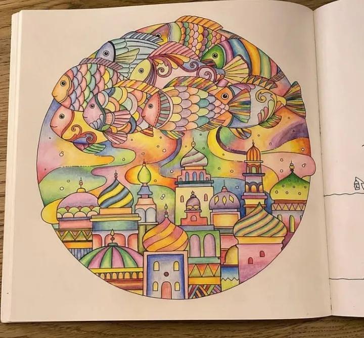 100幅初学者彩铅画花卉,100张新手彩铅临摹图片