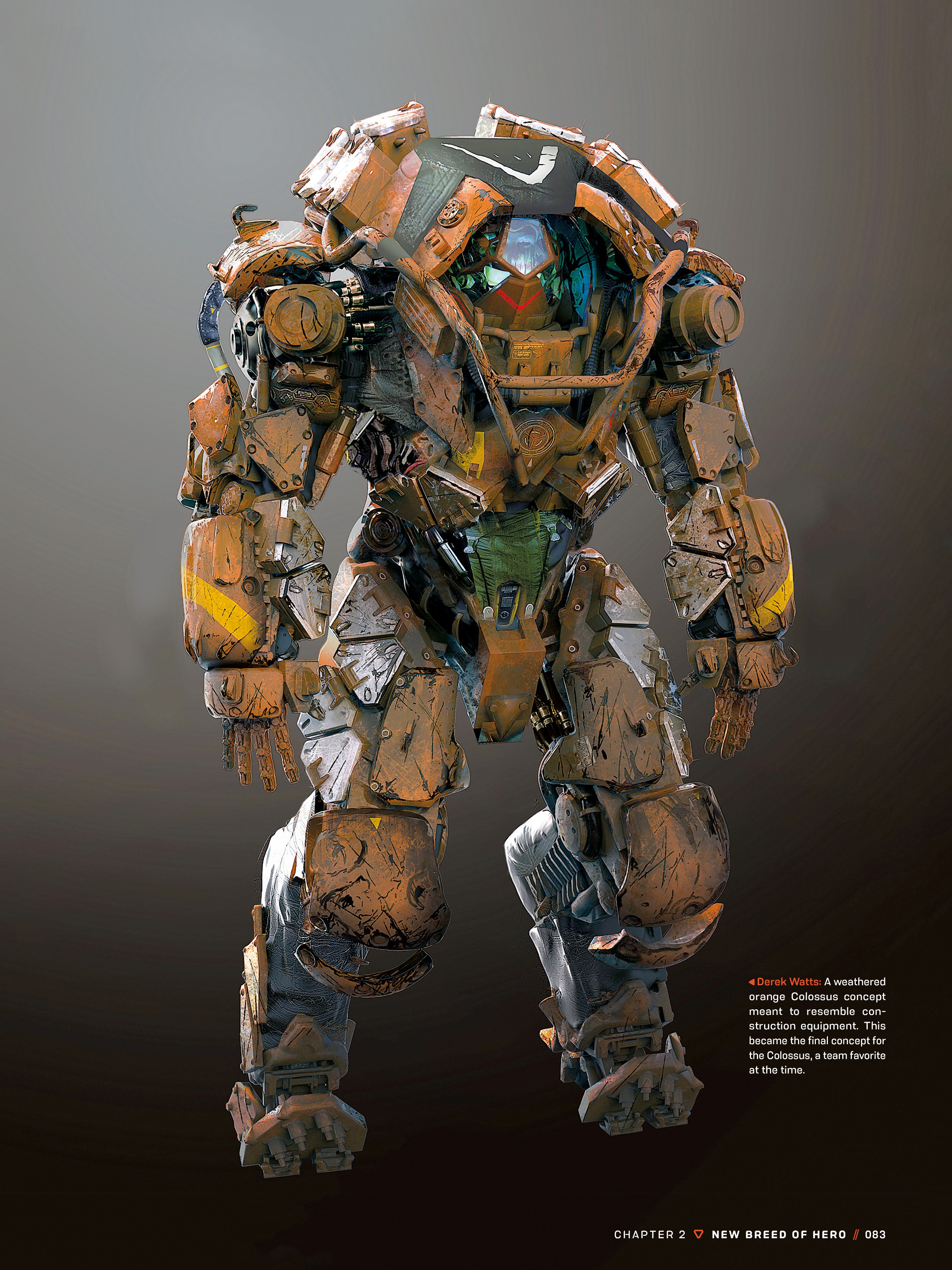 科幻怪与机械战甲的圣歌｜游戏TheArtofAnthem官方艺术设定集