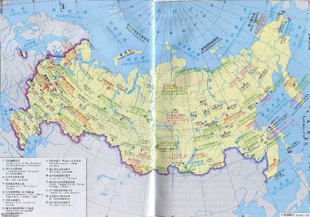 俄罗斯阿尔泰边疆风景,阿尔泰旅游景区地图