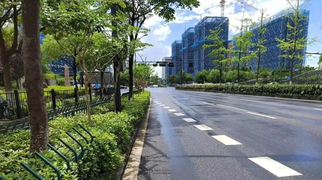 洗污渍、清死角、洗积尘……九堡颜值又刷新