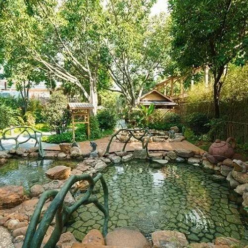 沉浸式泡温泉水酷汤泉,冬季室外温泉别样感受