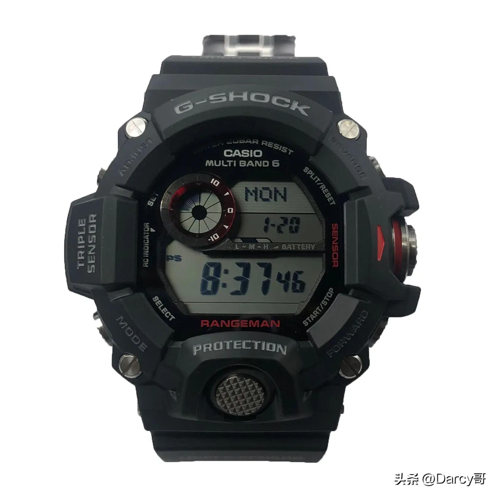 卡西欧猫人泥王蛙人,卡西欧casio户外运动手表