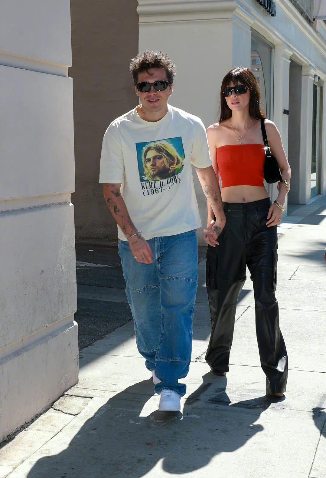 小贝大儿子布鲁克林新女友,布鲁克林和小贝的恋情