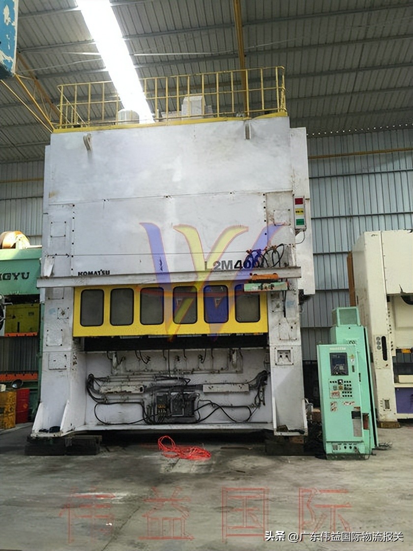 上海二手机械清关手续,上海二手设备进口报关流程