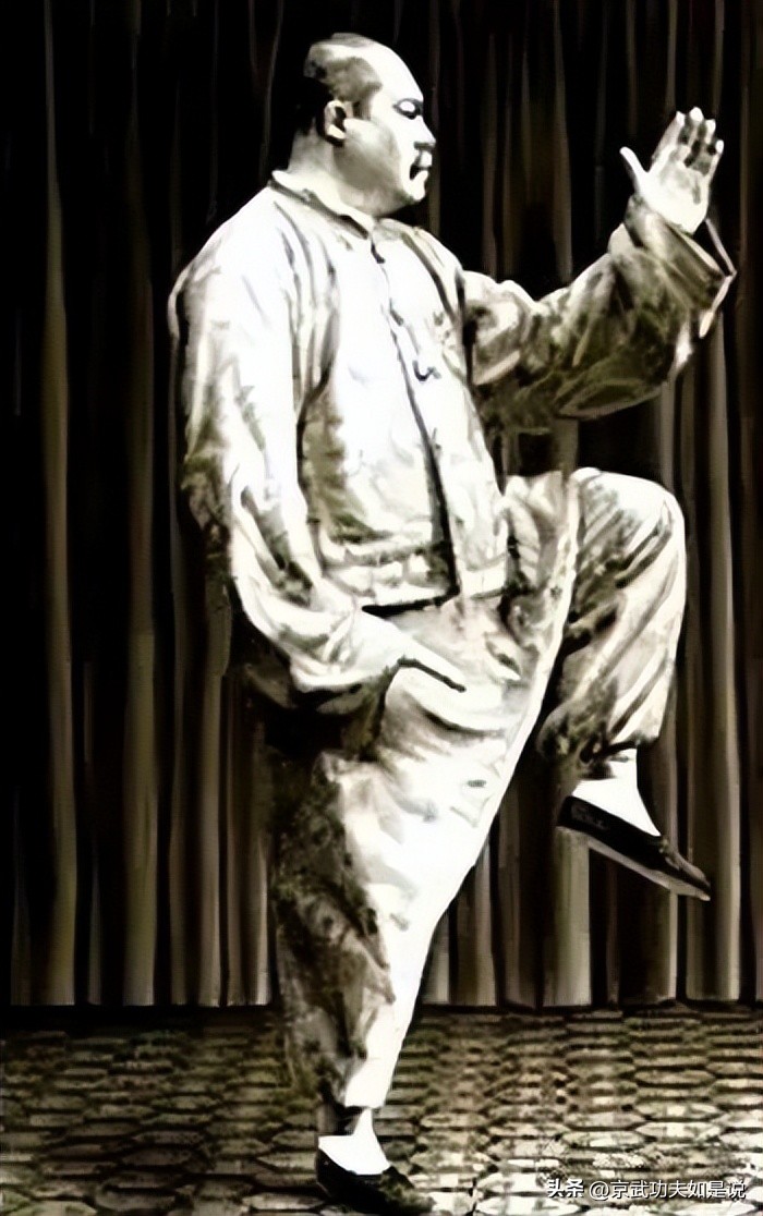 杨氏太极拳金鸡独立技法,杨氏太极拳实战用法系列