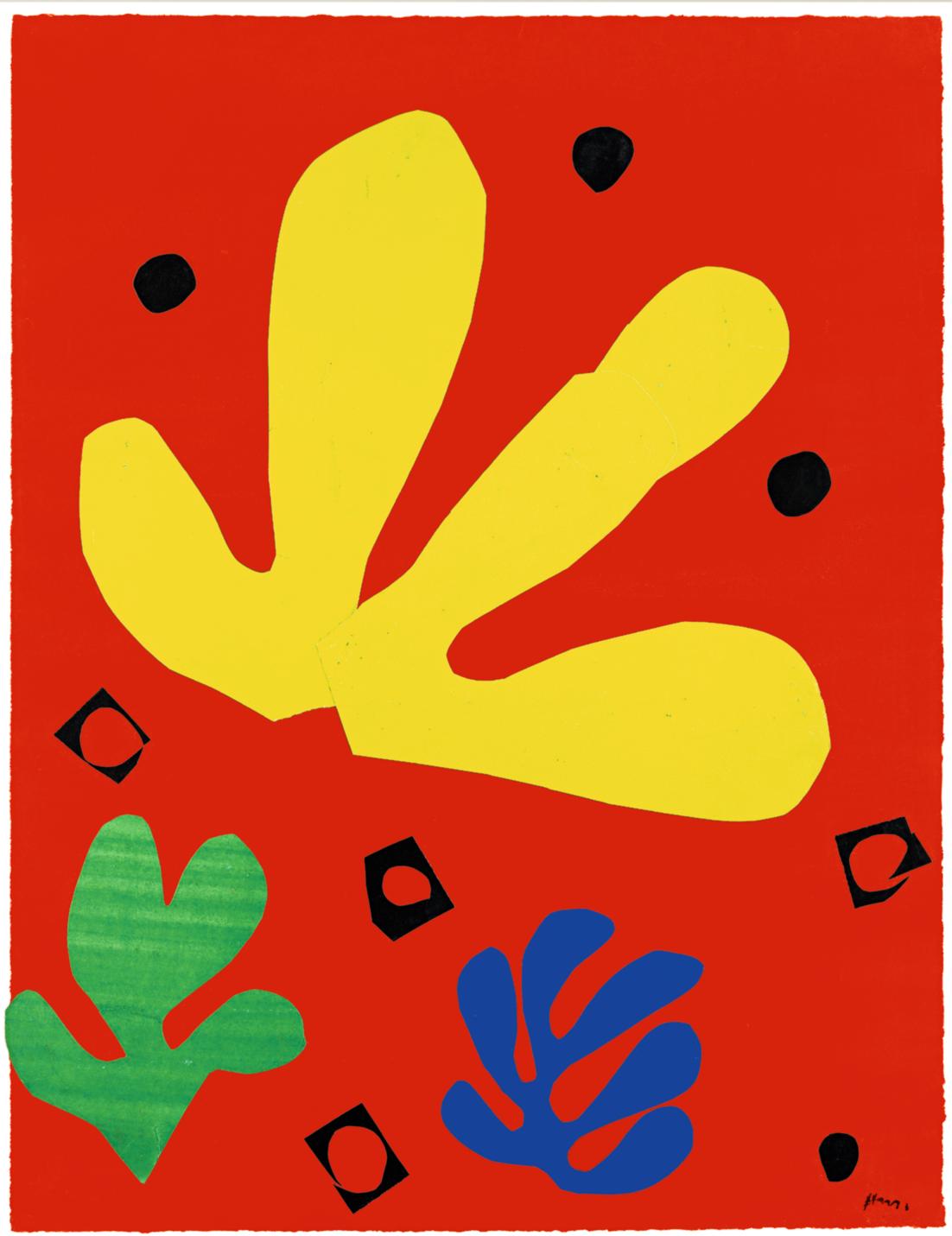 怎么画亨利马蒂斯这个人,亨利马蒂斯剪纸