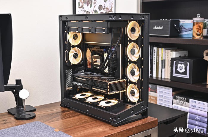 黑金全塔海景房——ROGZ790HERO+4080猛禽+追风者NV7装机展示