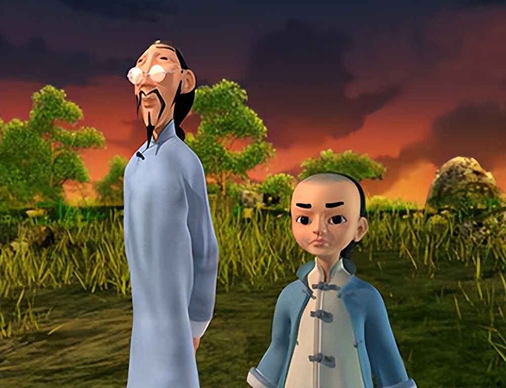 毛主席小时候七步成诗，私塾老师听后，说将来必成大器