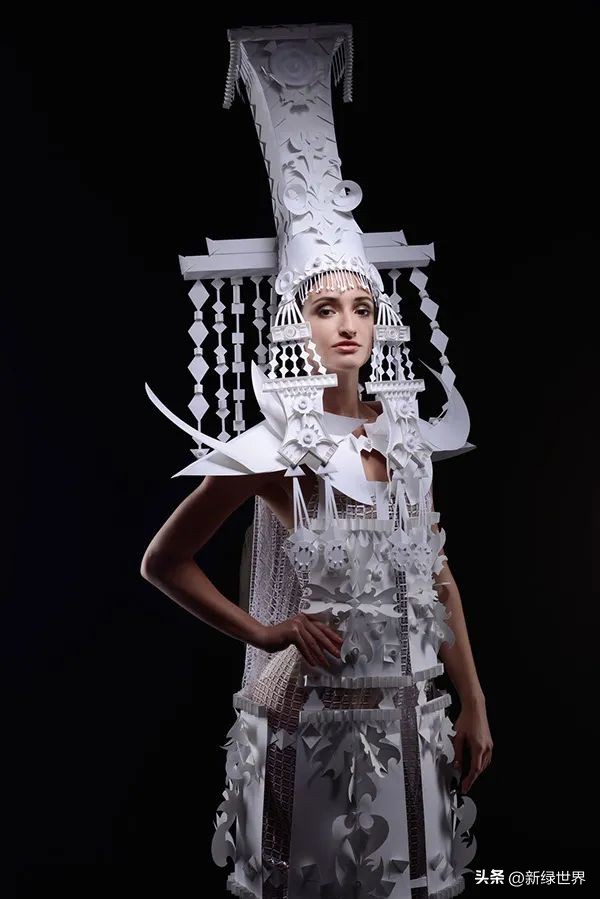 纸艺作品绘画,千变万化的纸艺术作品