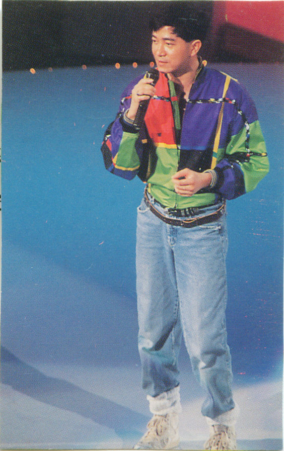 陈百强身材和穿衣风格,陈百强的穿着打扮