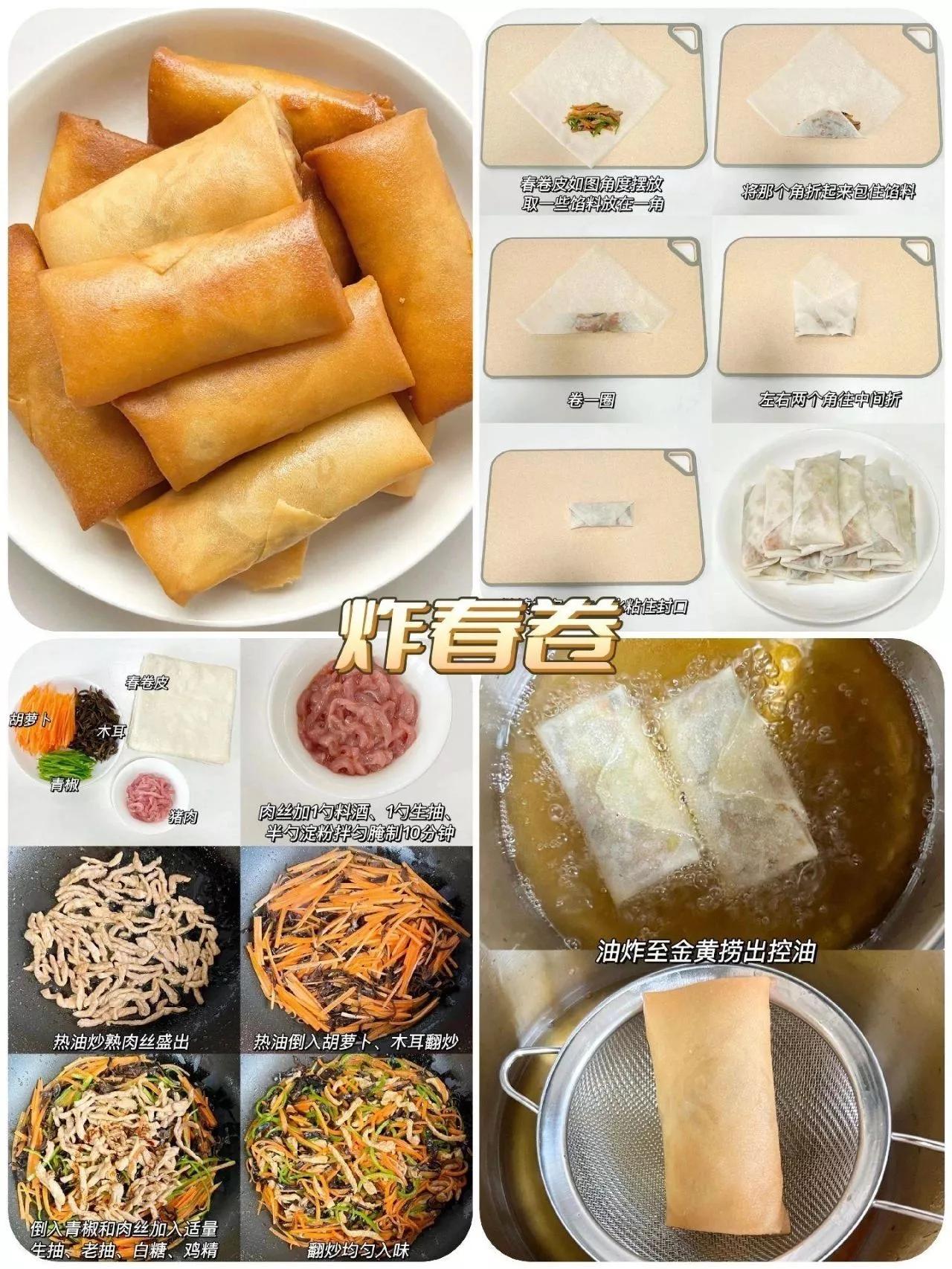 蓬松柔软的油炸美食,油炸美食简单易学