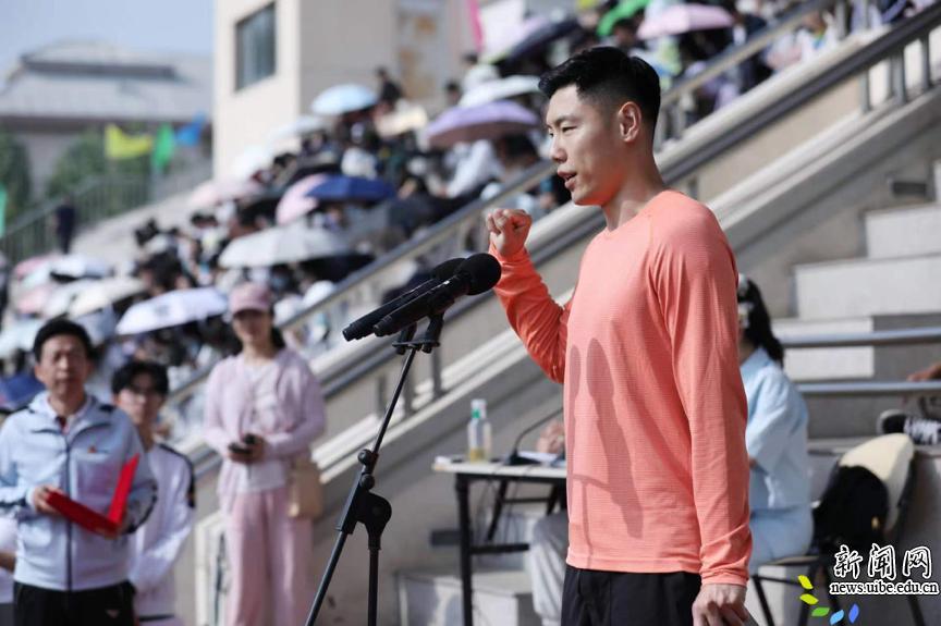 经贸学院运动会盛大开幕,最盛大的大学运动会