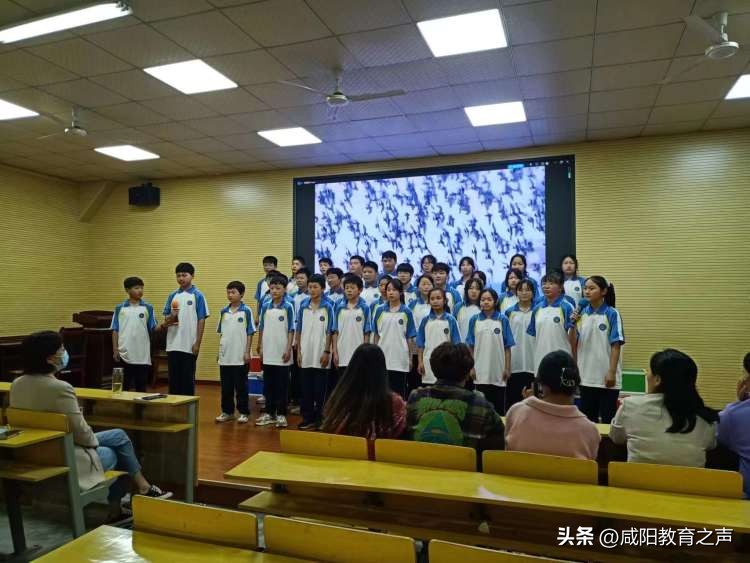 “诵读中华经典弘扬传统文化”兴平市东城一中经典诗文朗诵比赛