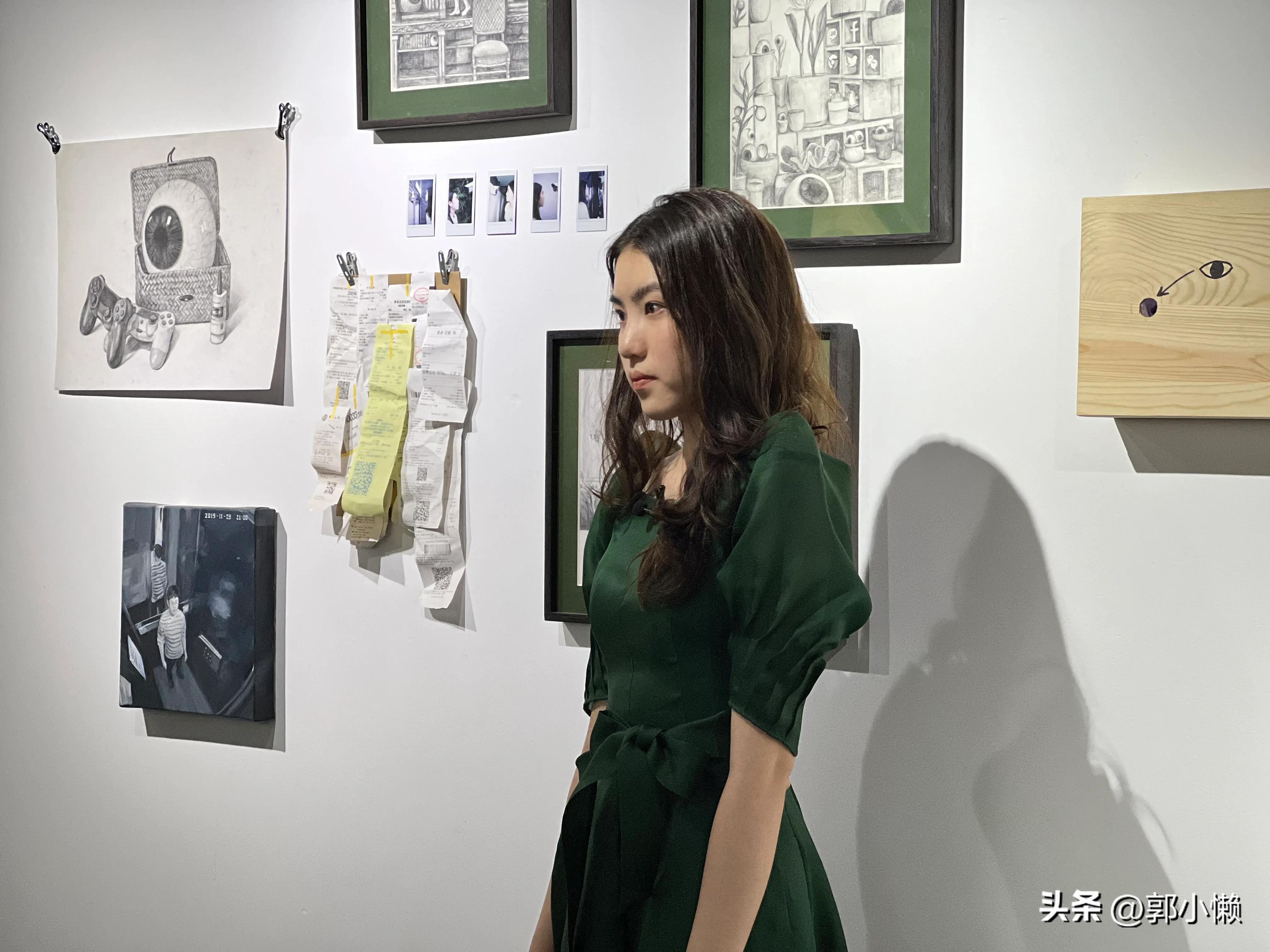 瞳距——18岁超年轻女艺术家桂茜榕北京个展