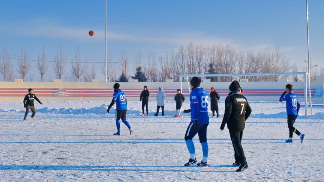 达斡尔打冰火球,呼伦贝尔达斡尔冰钓节