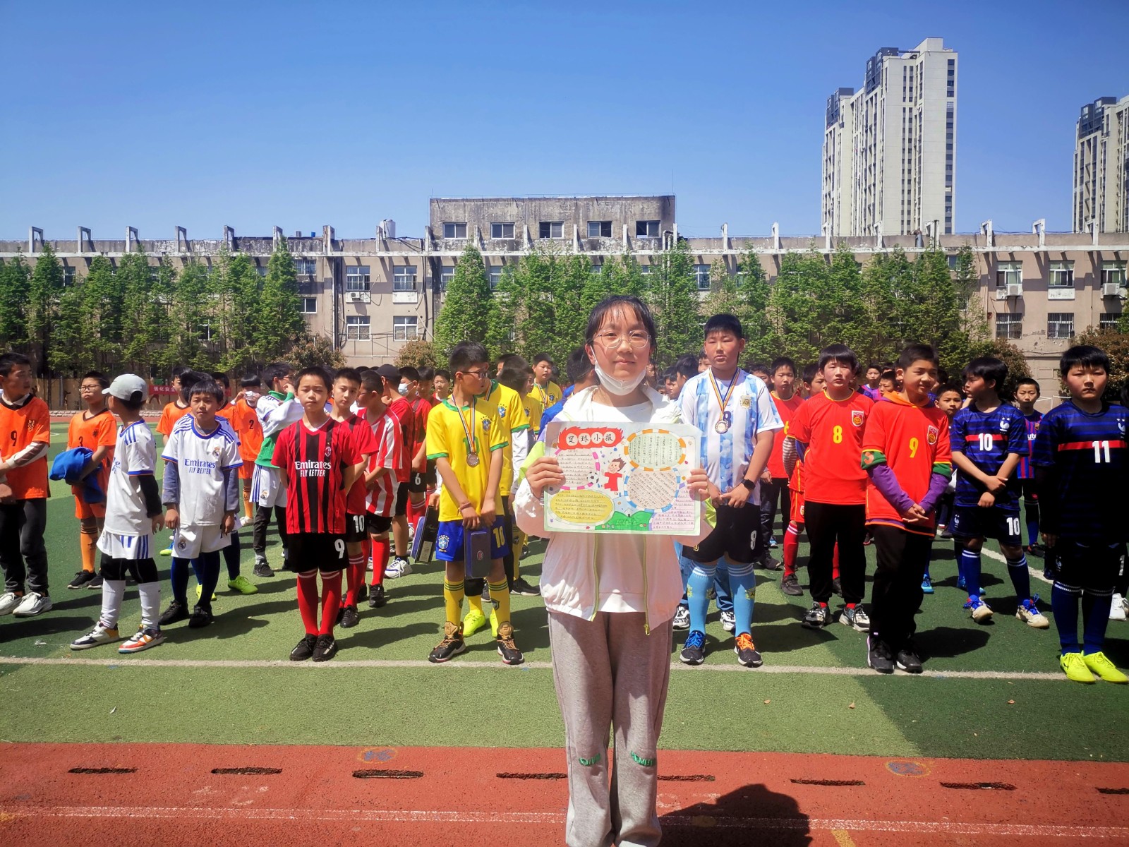 江苏省泗洪县人民路小学足球比赛,旗长杯足球比赛实验小学