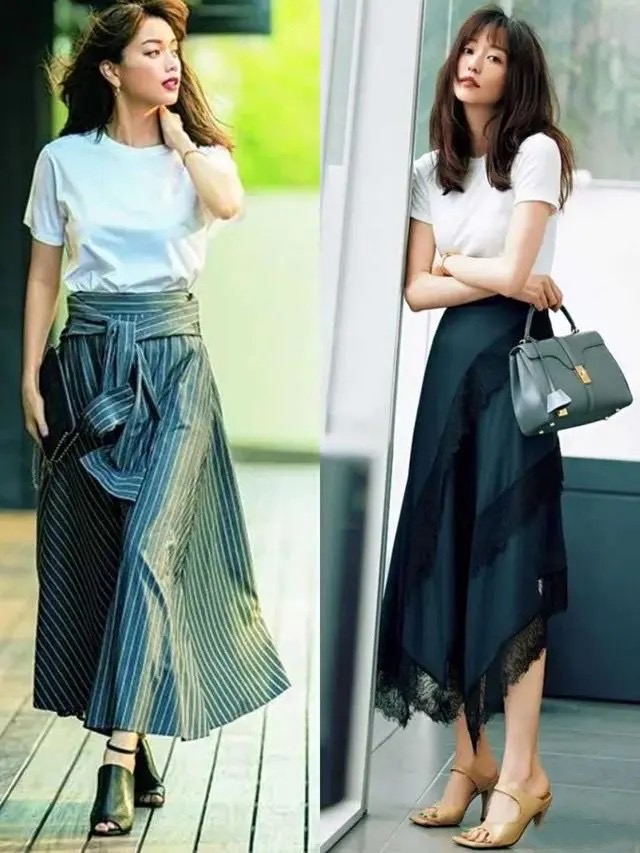 中年小香风搭赫本裙,赫本裙怎么搭配上衣不显老