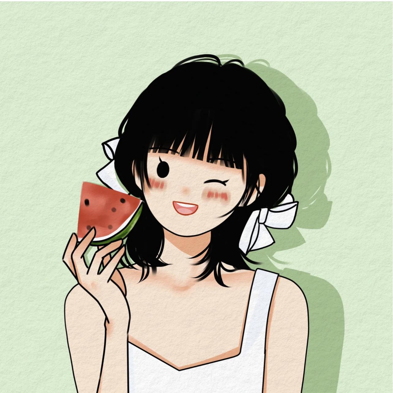 闺蜜头像一人一半两张漫画可爱,闺蜜头像真人仙气高颜值高马尾