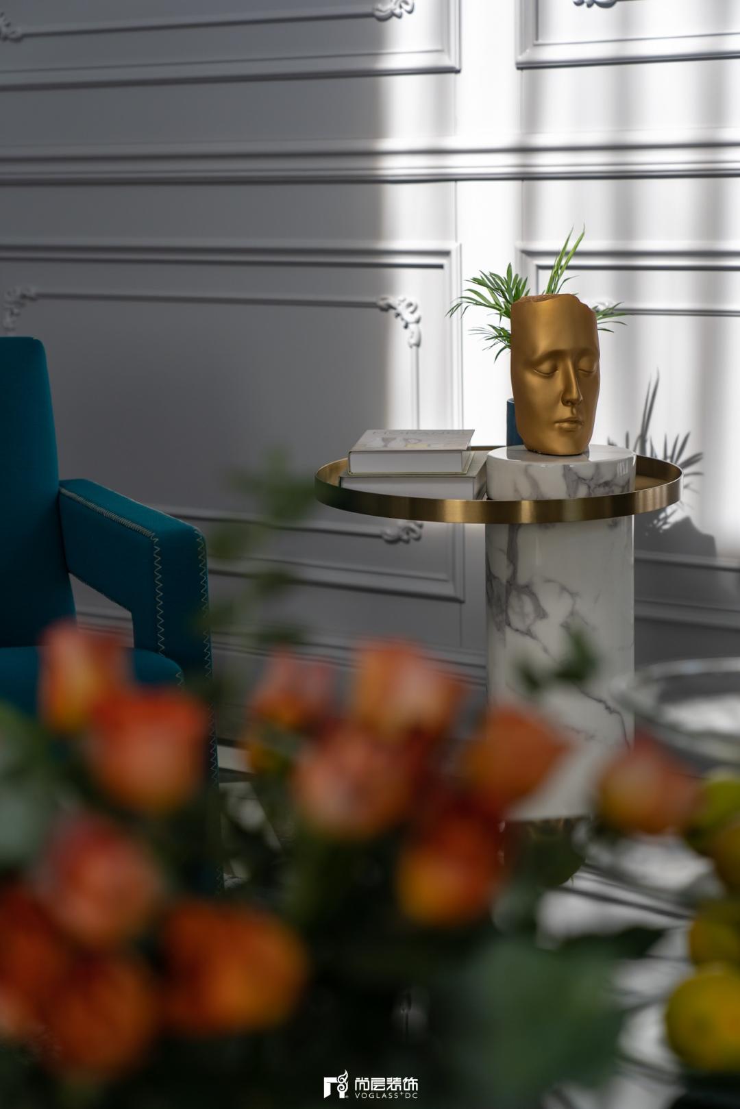 私藏这潋滟人间色:650㎡法式轻奢院墅,慢享生活温情