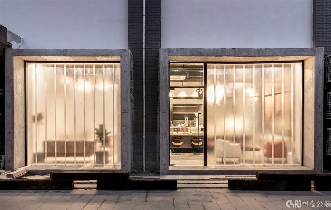 轻奢风咖啡厅设计,极简风咖啡馆装修高级感