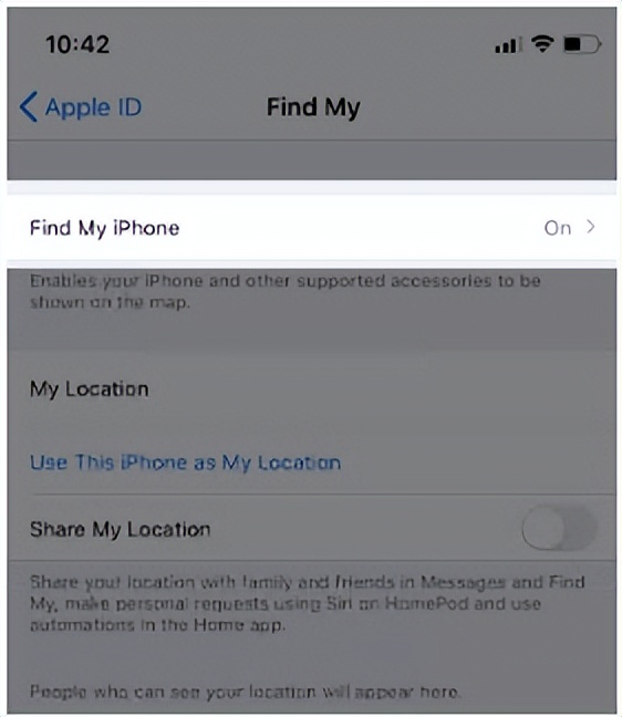 如何关闭查找我的iphone功能,在恢复iphone前必须关闭查找功能