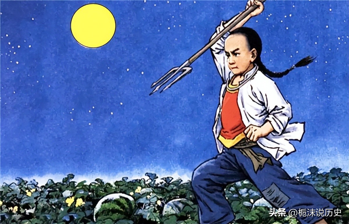 鲁迅玩伴闰土：57岁病逝后，留下5子，如今后代完成华丽转变