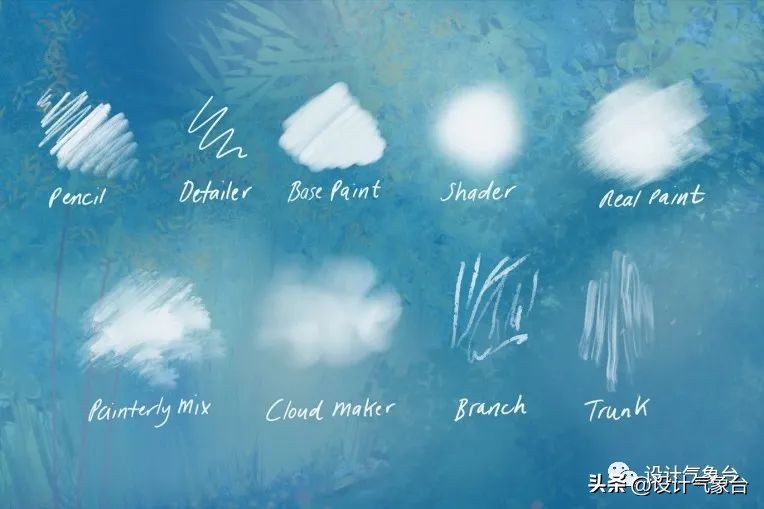 ipad上一些基础的笔刷,ipad笔刷推荐