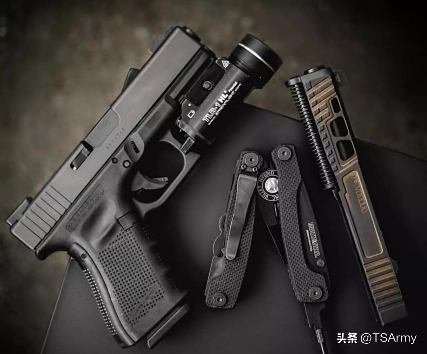 世界上目前军队制式最好的手枪,各个国家不同军队的手枪