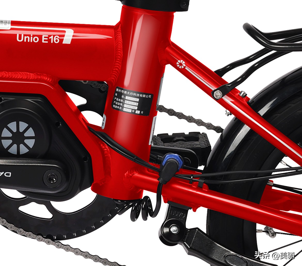 树立电自双驱新标杆DAHON大行全新UNIOE16电助力折叠车评测