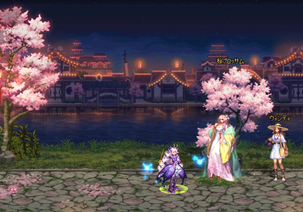 dnf日服开放,日服樱花节