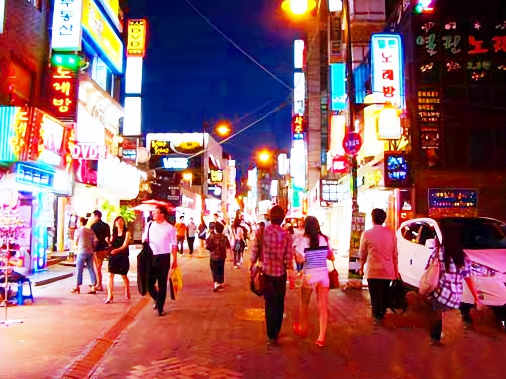 韩国首尔旅游购物攻略,韩国旅游韩国酒吧街