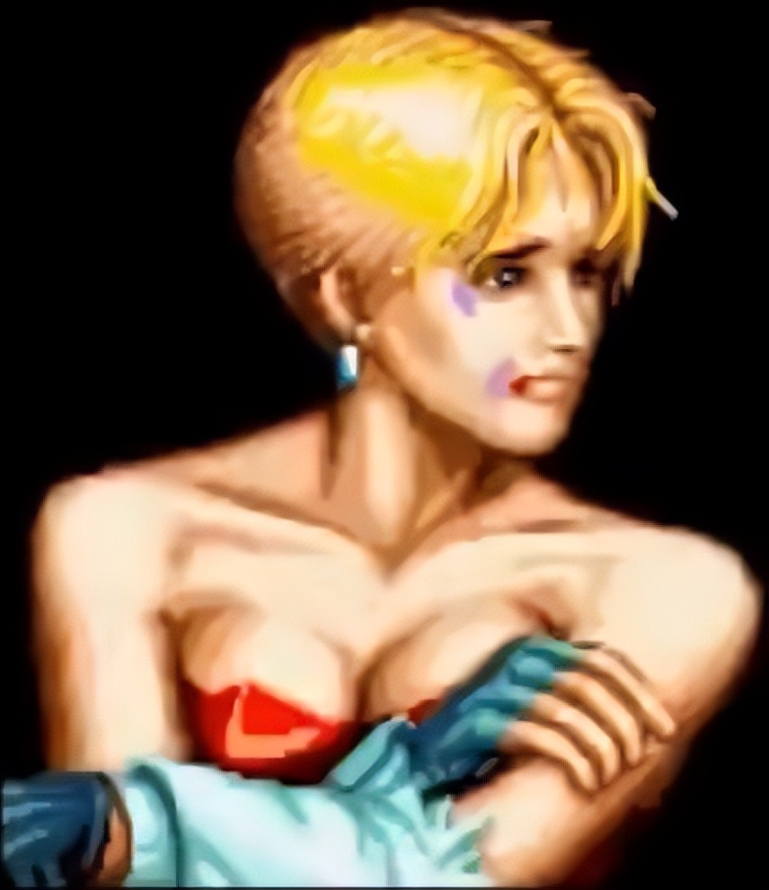 SNK首位爆衣女角色，拳皇男装丽人King