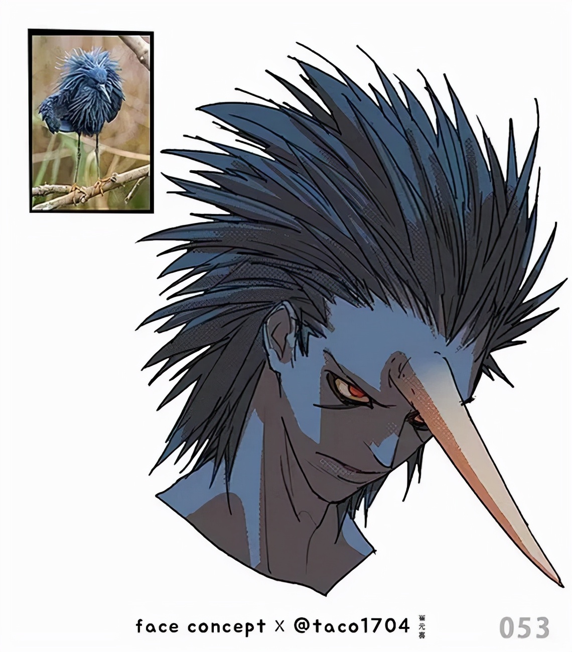 这组拟人头像作品脑洞太大了！就是那位硬核人体教程的画师