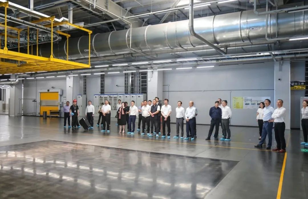 产业层次高发展前景好|上海市浙江商会一行走进银川经开区访车间看项目促投资谋发展