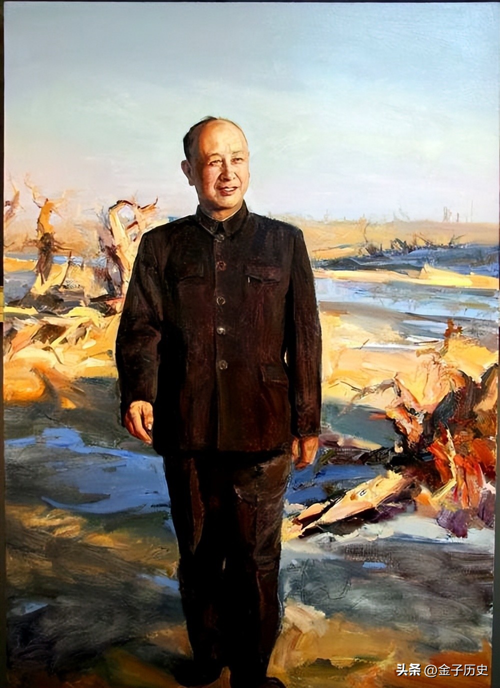 64年毛主席给钱学森递烟，钱学森欲接，主席却突然收回：自力更生