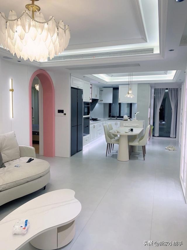 装修房子少女心效果图,新房装修效果图法式少女心