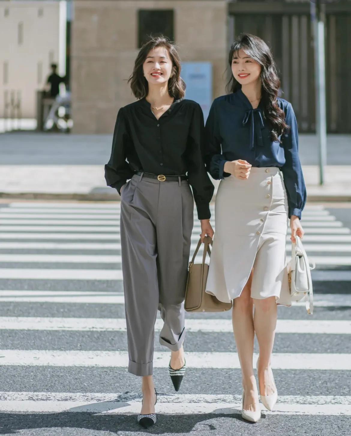 夏日闺蜜日常穿搭模板,夏季闺蜜装穿搭时髦可爱