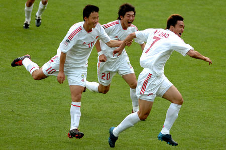 赵一脚世青赛,赵旭日世青赛