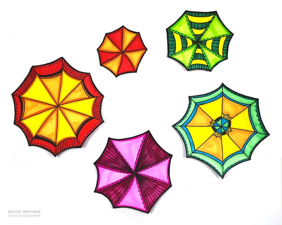 儿童画创作思路和方法,儿童画的创意构图方法