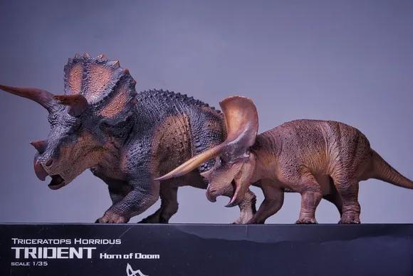 恐龙模型测评t-toy双脊龙jp版,安利亚恐龙模型镰刀龙