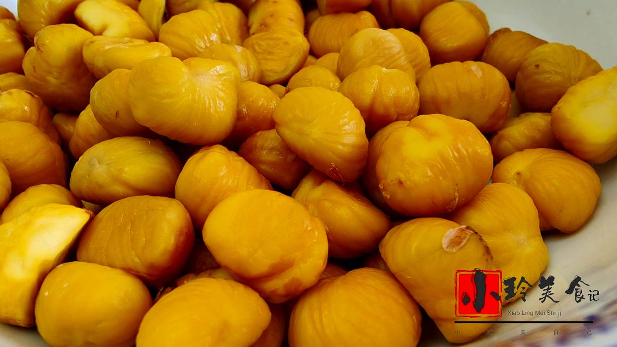 不用剥壳板栗酥做法,板栗酥手工制作