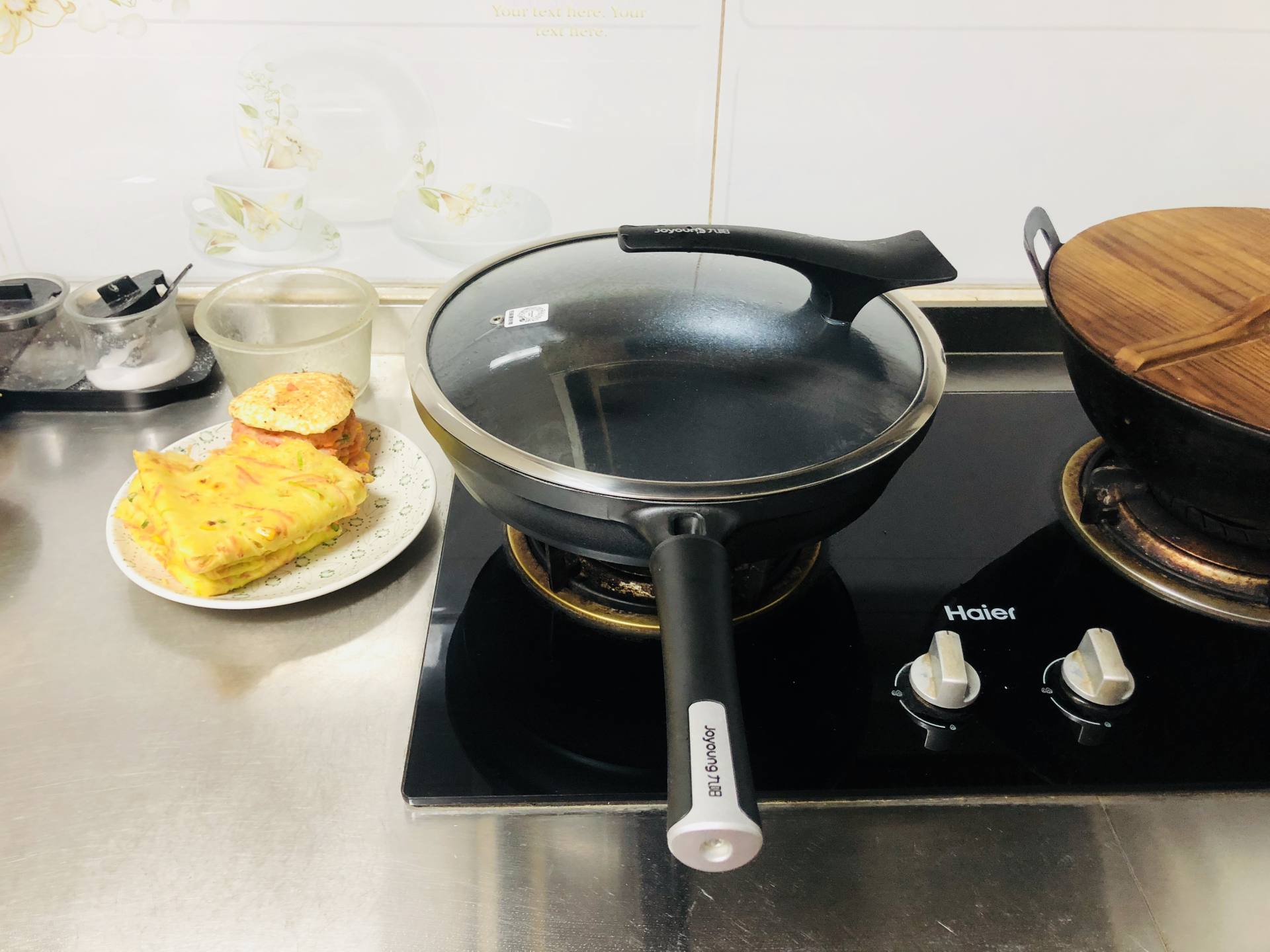 九阳不粘锅正宗做法,爆炒王一体多功能不粘锅九阳