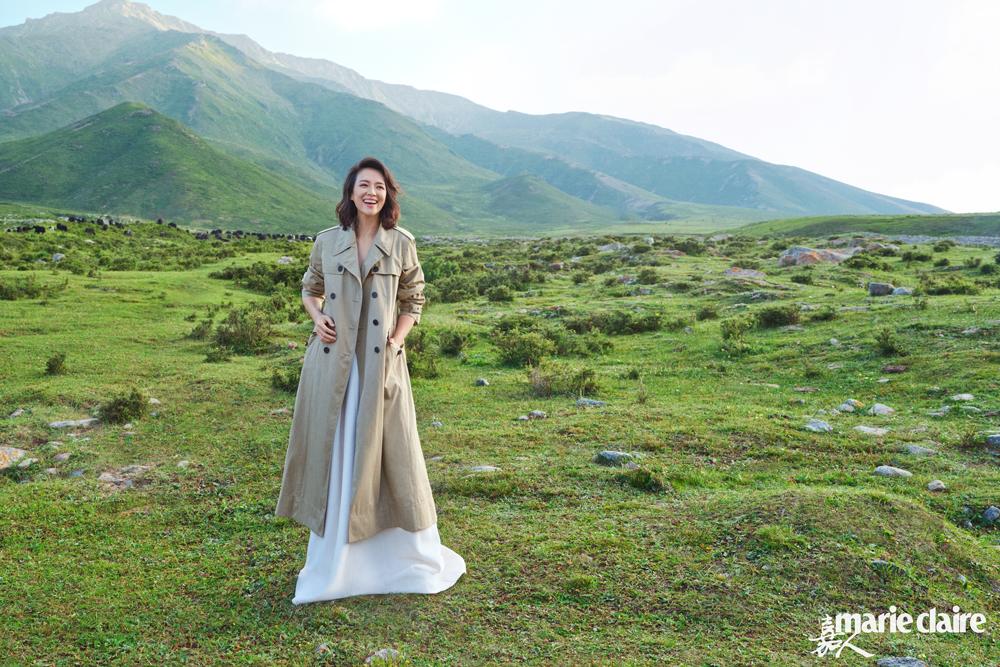 章子怡金九封面图片,原创章子怡登金九封面