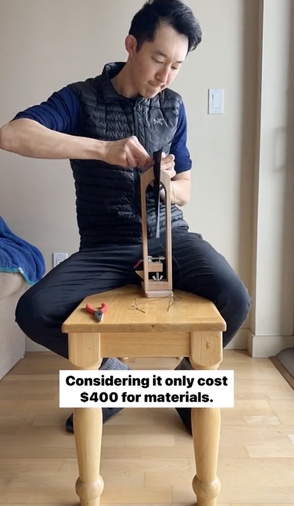 小哥做手工给女朋友送礼物,亚裔小哥自制asmr