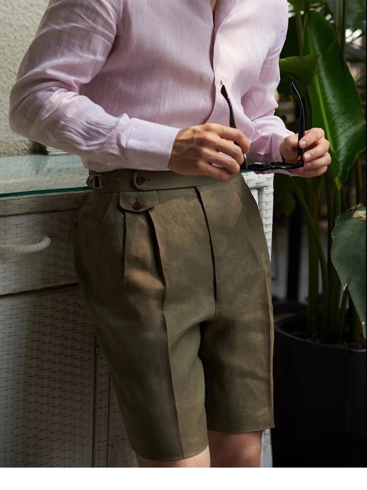 男士短裤穿搭指南，清爽穿搭，让你风度翩翩